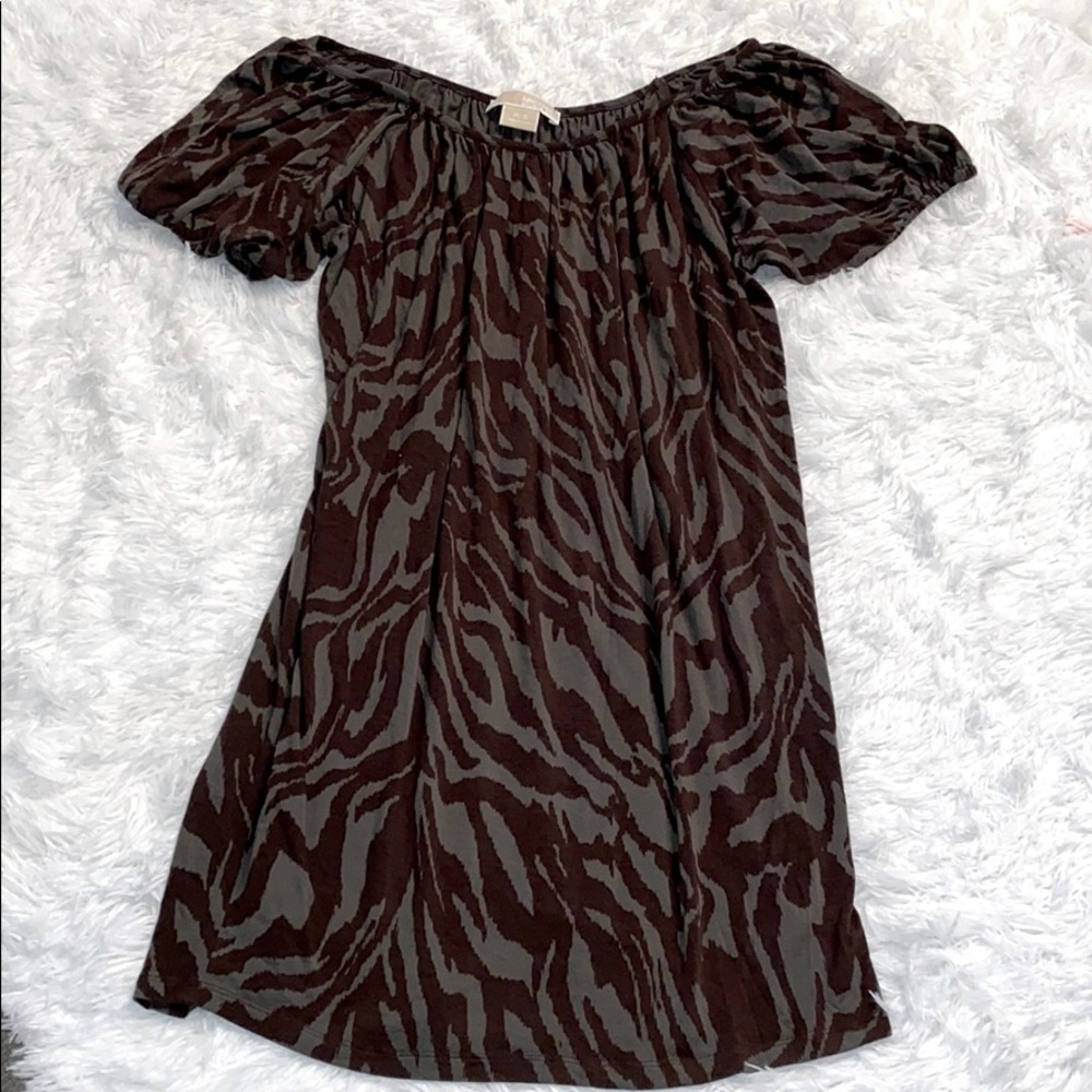Michael Kors off-shoulder dress